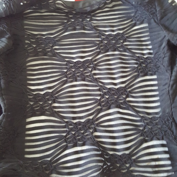 JS Collections blk.bolero jacket small - Picture 3 of 7